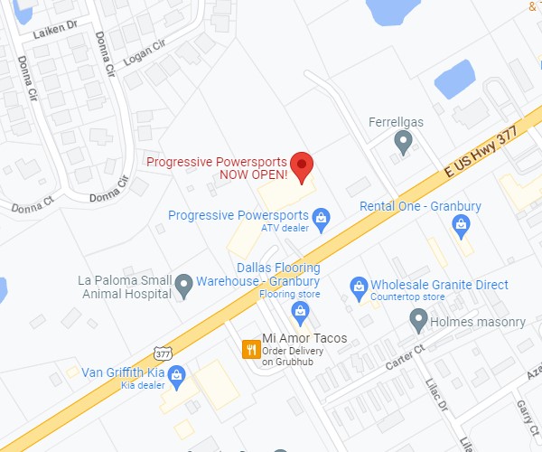 Granbury Location Map